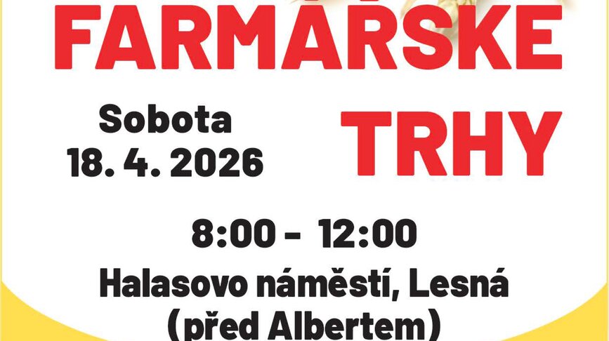 Farmářské trhy - Lesná